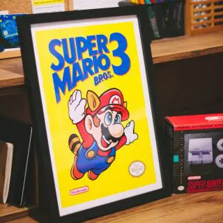 Cuadros Gamer de Super Mario Bros 3 (Nintendo) para Sala y Dormitorios en Lima, Perú