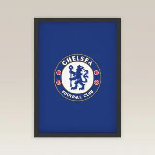 Cuadro con el escudo del club Chelsea FC