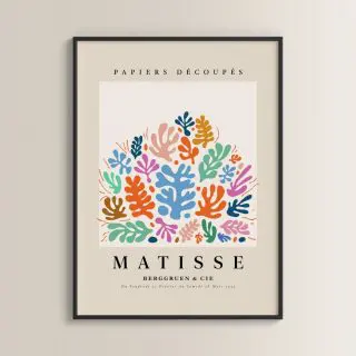 Cuadro estilo Henri Matisse "Papiers Découpés"