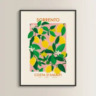 Cuadro estilo Boho "Sorrento Italia"