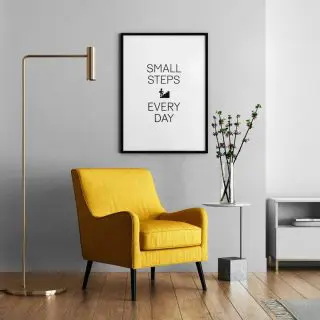 Cuadros con frases de motivación en inglés