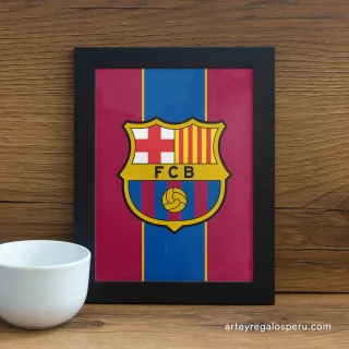 Cuadro decorativo del FC Barcelona en Lima, Perú | Envío GRATIS