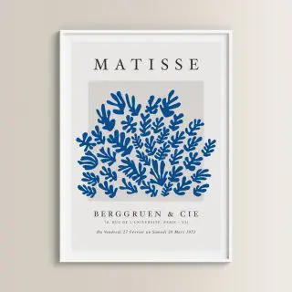 Cuadro decorativo con diseño de Henri Matisse