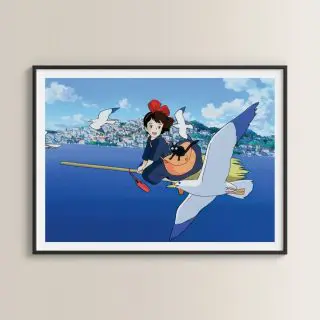 Cuadro de Kiki: entregas a domicilio (Kiki's Delivery Service)