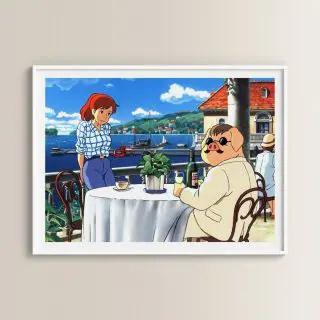 Cuadro de la película: Porco Rosso de Studio Ghibli