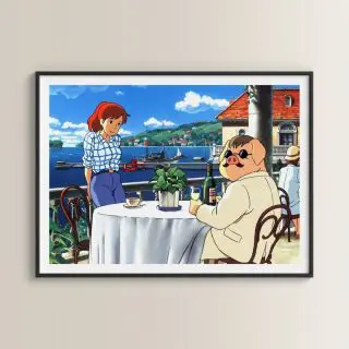 Cuadro de la película: Porco Rosso de Studio Ghibli