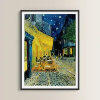 Cuadro Terraza de café por la noche - Vincent Van Gogh