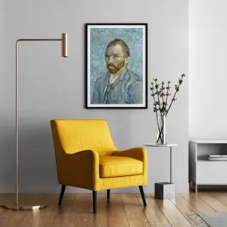 Cuadro con autorretrato de Vincent Van Gogh