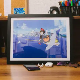 Cuadro poster "Kiki's Delivery Service" Studio Ghibli (Hayao Miyazaki) para Sala y Dormitorios en Lima, Perú