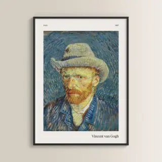 Autorretrato de Vincent Van Gogh