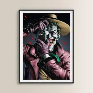 Cuadro con poster de Batman: The Killing Joke (La Broma Asesina) DC Comics