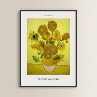 Poster "Sunflowers" de Vincent Van Gogh