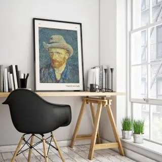 Autorretrato de Vincent Van Gogh