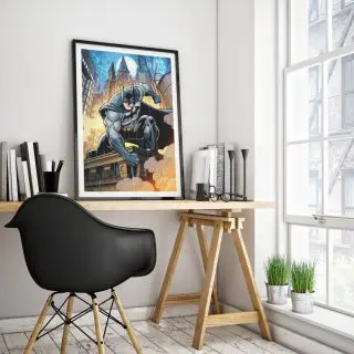 Cuadros de Batman y más superhéroes de DC Comics, Marvel y personajes