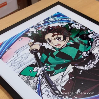 Cuadro de Kimetsu no Yaiba (Demon Slayer) en Lima, Perú — Envío GRATIS