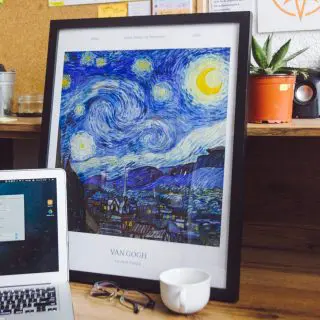 Cuadro "La Noche Estrellada" de van Gogh para Sala y Dormitorios en Lima, Perú