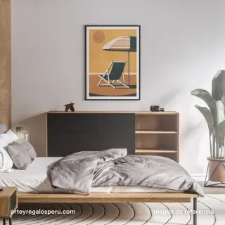 Venta de cuadros decorativos modernos con diseños variados para decorar sala y dormitorio