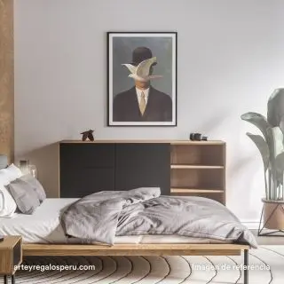 Cuadros de René Magritte para sala y dormitorio