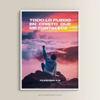 Venta de cuadros Cristianos Decorativos con versículos bíblicos: Salmos, Proverbios y Frases de Jesús