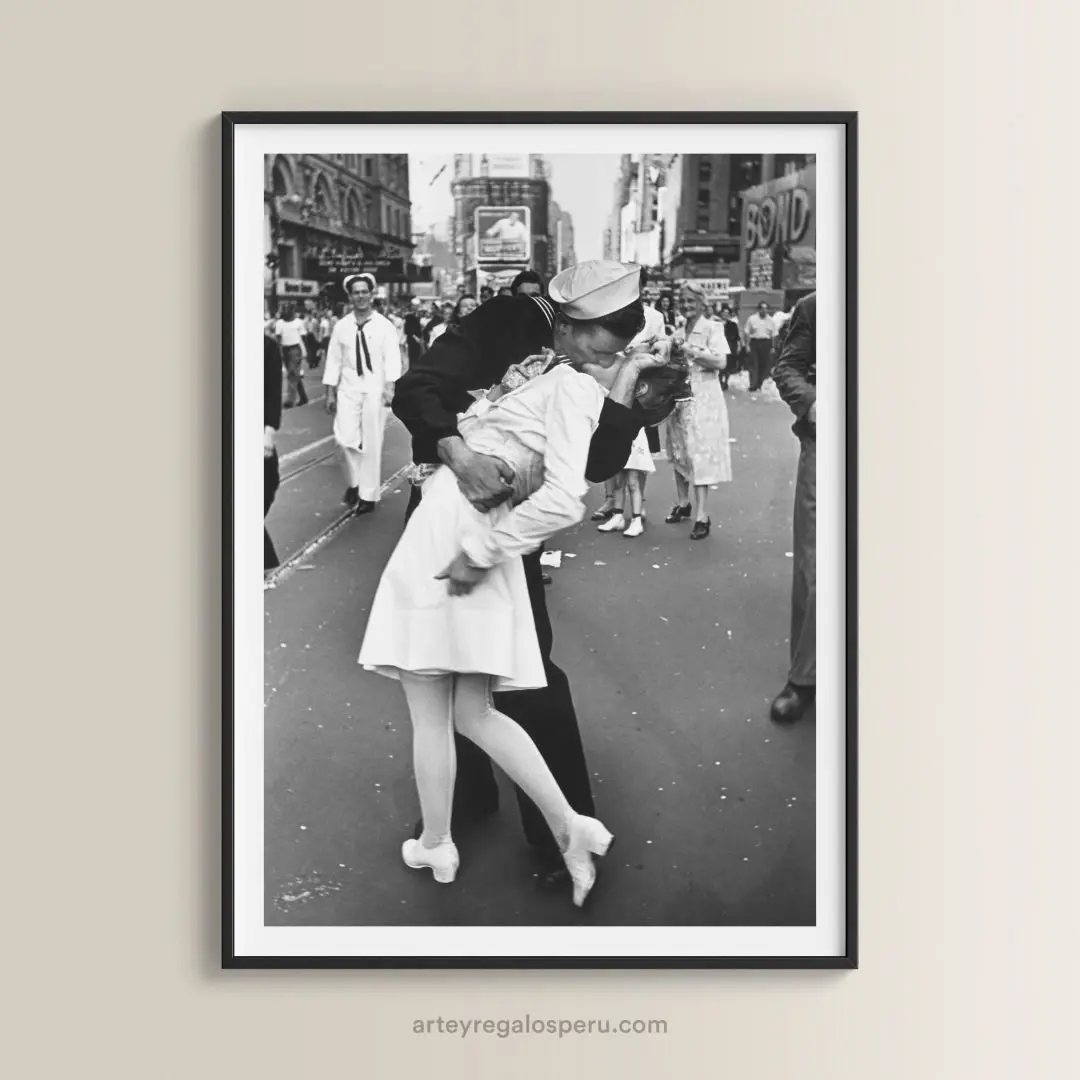 Cuadro Con Foto El Beso V J Day In Times Square