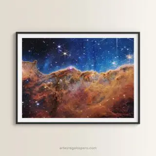 Cuadros con fotos del universo, galaxias de la NASA (telescopio Webb)