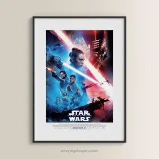 Cuadros de Star Wars: Episode IX - The Rise of Skywalker (El Ascenso de Skywalker) para Sala y Dormitorios en Lima, Perú