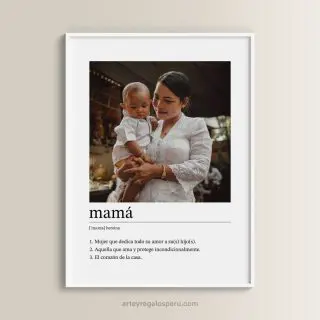 Cuadros personalizados por el Día de la Madre en Lima, Perú