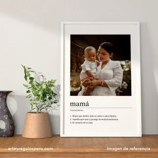 Cuadros personalizados por el Día de la Madre en Lima, Perú