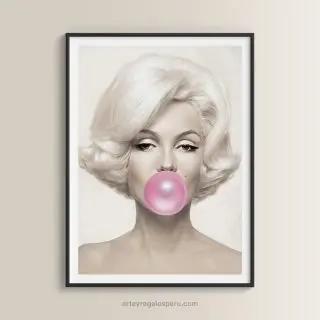 Cuadros de Marilyn Monroe para Sala y Dormitorios, envío GRATIS en Lima, Perú
