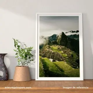 Cuadros decorativos con fotos del Machu Picchu, Cuadros Peruanos para sala y dormitorio
