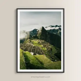 Cuadros decorativos con fotos del Machu Picchu, Cuadros Peruanos para sala y dormitorio