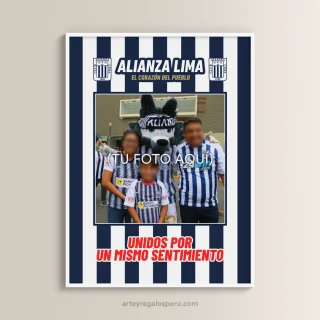 Cuadros personalizados de Alianza Lima. Envío GRATIS en Perú