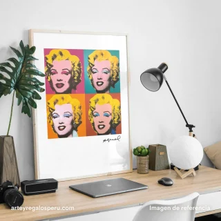 Cuadros de Marilyn Monroe por Andy Warhol en Lima, Perú ⎸ Envío GRATIS