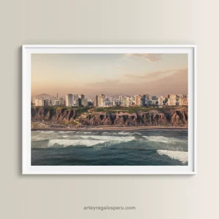 Cuadros con fotos del Malecón Costa Verde en Lima, Perú | Envío Gratis