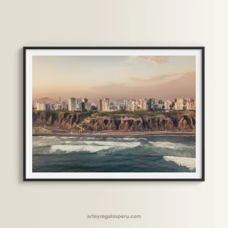 Cuadros con fotos del Malecón Costa Verde en Lima, Perú | Envío Gratis
