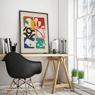 Cuadros decorativos con arte abstracto y minimalista en Lima, Perú | Envío GRATIS