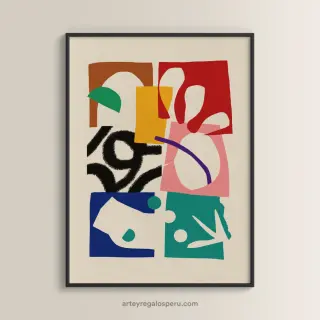Cuadros decorativos con arte abstracto y minimalista en Lima, Perú | Envío GRATIS