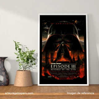 Cuadro de Star Wars: Episodio III (20 Aniversario) en Lima, Perú | Envío GRATIS