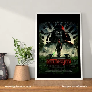 Cuadro de Star Wars: Episodio VI (40 Aniversario) en Lima, Perú | Envío GRATIS