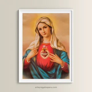 Cuadro de la Virgen María en Lima, Perú | Envío GRATIS