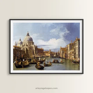 Cuadro de "Entrada al Gran Canal" de Canaletto, de venta en Lima, Perú | Envío GRATIS